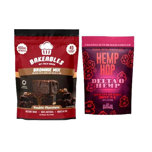 Bakeables and hemp hop products